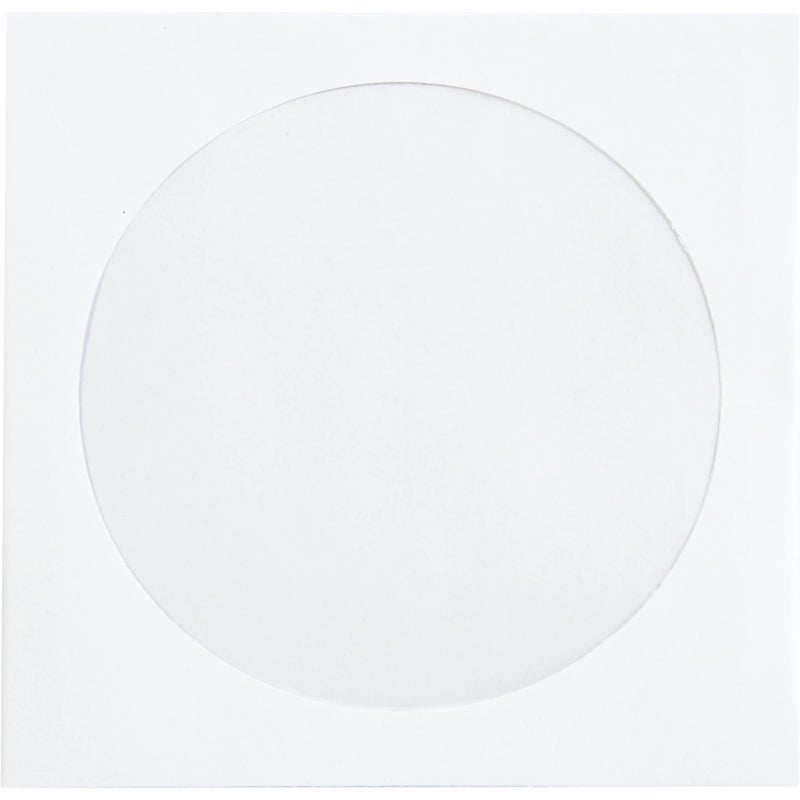 Quality Park CD/DVD Envelopes, 4-7/8 x 5 Window CD/DVD Media Sleeves, Ungummed Flaps for Storage and Filing, 24 lb. White Wove, 100/Box (62903) - Image 4